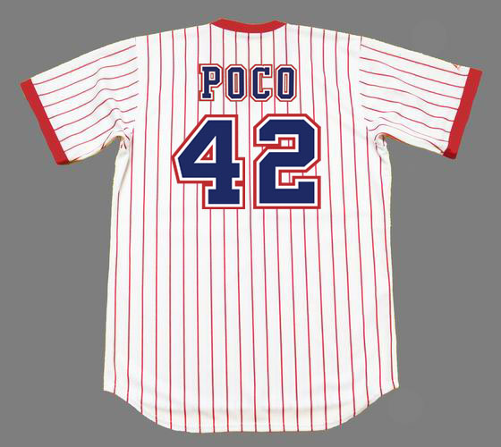 Biff Pocoroba Atlanta Braves 1975 Home Baseball Throwback 