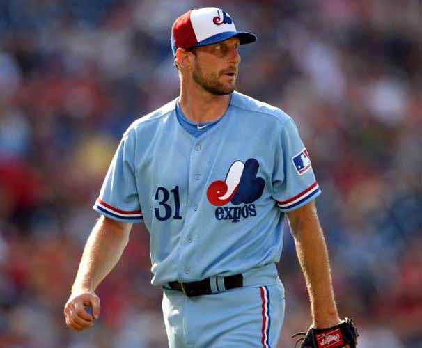 ECNE Expos Custom Throwback Baseball Jerseys