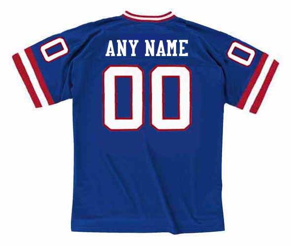 NEW YORK GIANTS 1980's Throwback Home NFL Jersey Customized Any Name &  Number(s) - Custom Throwback Jerseys