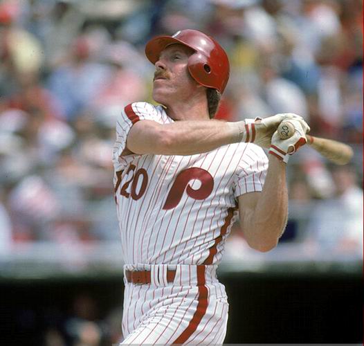 MIKE SCHMIDT  Philadelphia Phillies 1980 Majestic Cooperstown