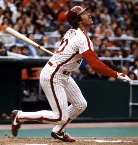 MIKE SCHMIDT  Philadelphia Phillies 1980 Majestic Cooperstown Home  Baseball Jersey