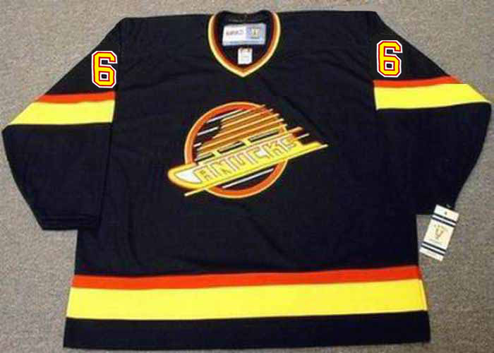 Vintage Canucks throwback gear