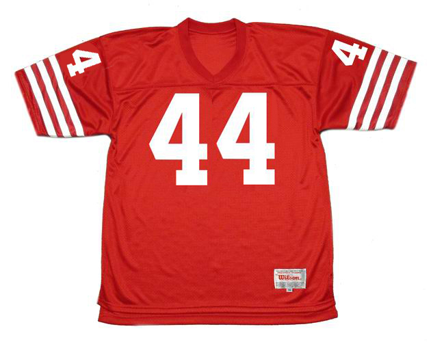 Tom Rathman Jersey - 1988 San Francisco 49ers Throwback NFL Football Jersey