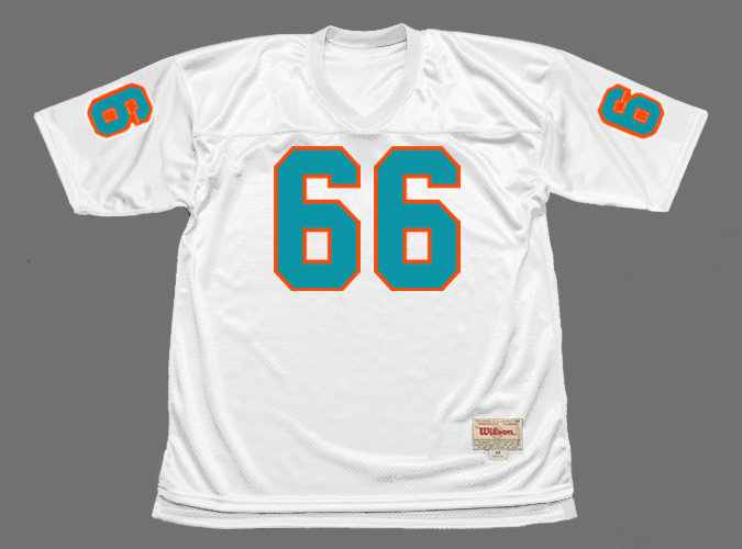 LARRY LITTLE  Miami Dolphins 1972 Wilson Throwback NFL Football Jersey