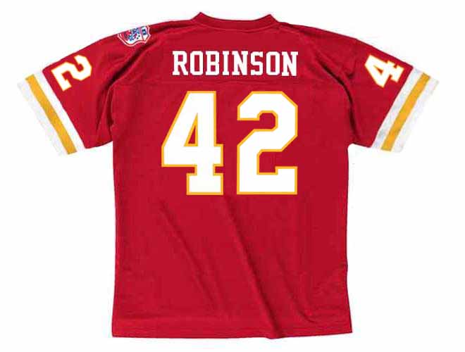 JOHNNY ROBINSON  Kansas City Chiefs 1969 Wilson Throwback NFL