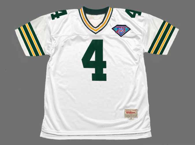 Inmundicia Señor estropeado BRETT FAVRE | Green Bay Packers 1994 Wilson Throwback NFL Football Jersey