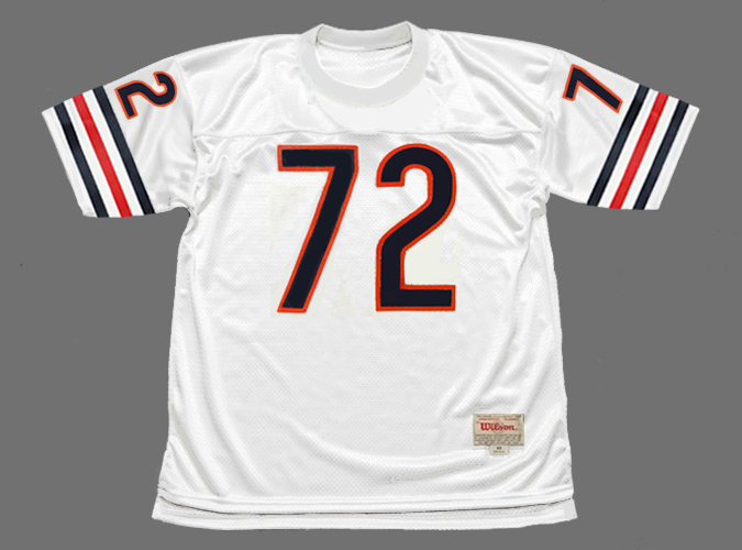 Vintage Tom Waddle #87 Signed Chicago Bears GSH NFL Jersey Size L