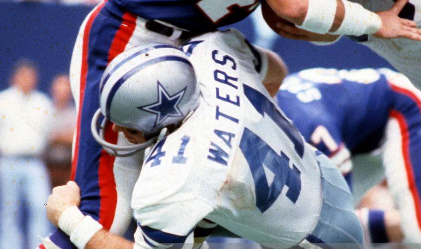 Charlie Waters Signed Dallas Cowboys Throwback Jersey (JSA COA) 3xPro Bowl  D.B.