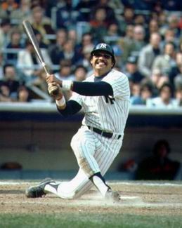 REGGIE JACKSON New York Yankees 1977 Majestic Throwback Away Baseball Jersey  - Custom Throwback Jerseys