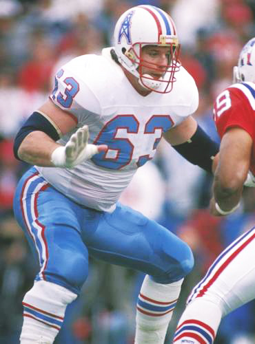 MIKE MUNCHAK  Houston Oilers 1988 Wilson Throwback NFL Football
