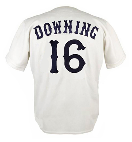 BRIAN DOWNING  Chicago White Sox 1976 Home Majestic Throwback