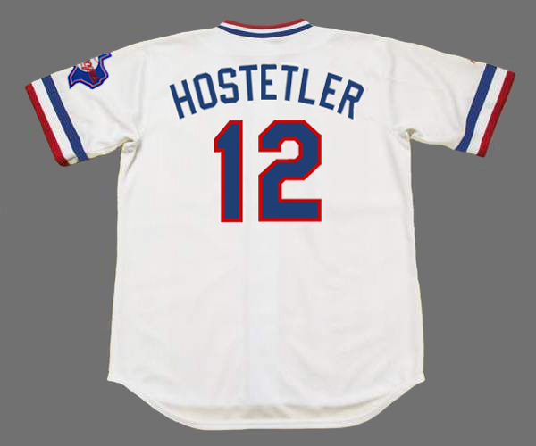 12 TEXAS Rangers MLB Baseball Red Throwback Team Jersey