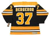 PATRICE BERGERON Boston Bruins 2011 REEBOK Alternate Throwback NHL Hockey  Jersey - Custom Throwback Jerseys