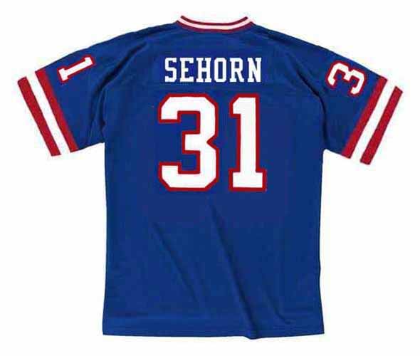 NFL LogoAthletic Jason Sehorn Giants Jersey – Santiagosports