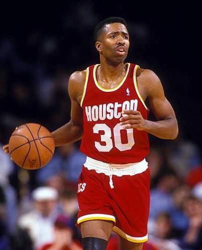 KENNY SMITH  Houston Rockets 1995 Throwback NBA Basketball Jersey