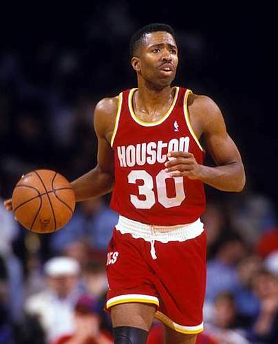 kenny smith houston rockets jersey