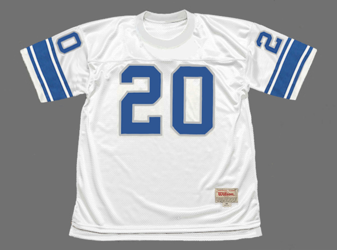 BILLY SIMS  Detroit Lions 1980 Wilson Throwback NFL Football Jersey