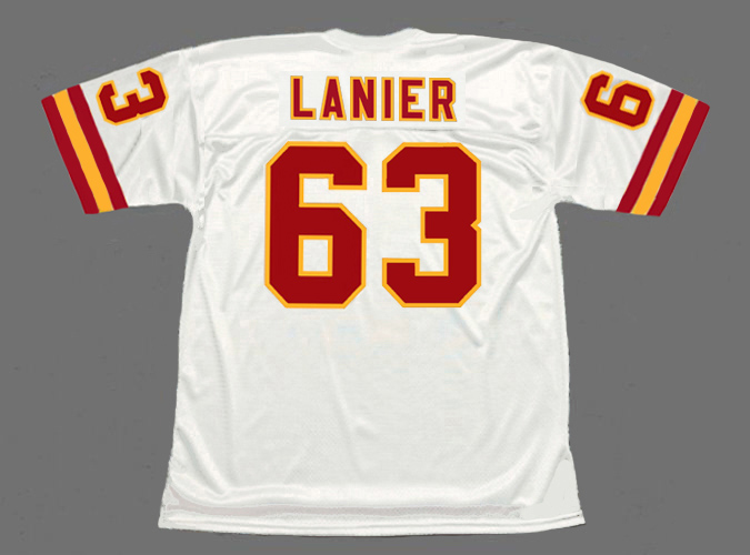 WILLIE LANIER  Kansas City Chiefs 1973 Wilson Throwback NFL Football Jersey