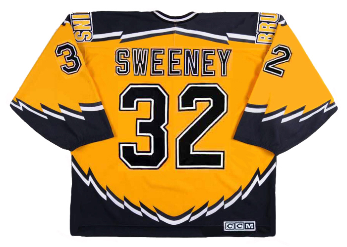 Don Sweeney Jersey Boston Bruins 2002 Throwback Alternate Hockey
