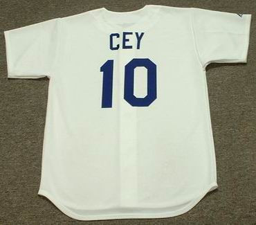 Ron Cey Los Angeles Dodgers Grey Baseball Jersey (In-Stock-Closeout) Size  3XL / 56 Inch Chest