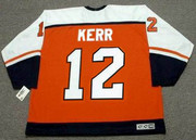 TIM KERR Philadelphia Flyers 1987 Away CCM Throwback NHL Hockey Jersey - BACK