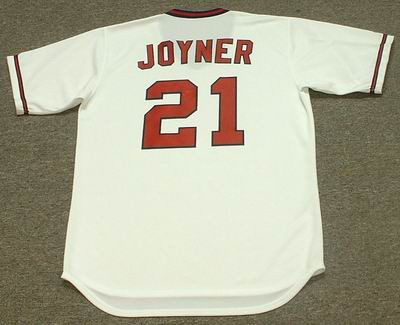 Wally Joyner California Angels 1989 All Star Men's Cooperstown Home  White Jersey