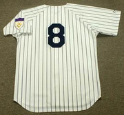 YOGI BERRA New York Yankees 1951 Majestic Cooperstown Throwback Home Jersey