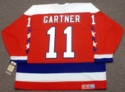 MIKE GARTNER Washington Capitals 1988 CCM Vintage Throwback NHL Hockey Jersey