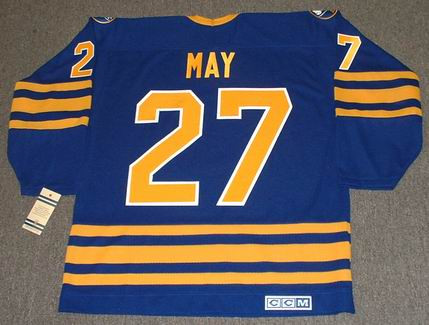 Brad May signed Buffalo Sabres CCM Maska jersey. Size L, in excellent used  condition. Comes with Ferda Sports COA. . $300 