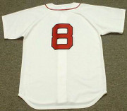 CARL YASTRZEMSKI Boston Red Sox 1983 Majestic Throwback Home Baseball Jersey