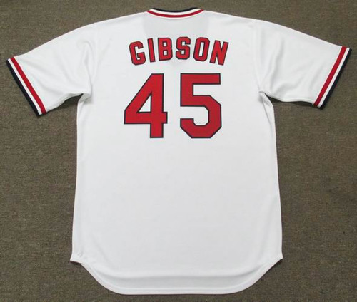 St.Louis Cardinals baseball jersey 45# Bob Gibson Jersey