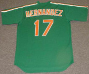 KEITH HERNANDEZ New York Mets 1985 Cooperstown Throwback "St. Patty's Day" Baseball Jersey