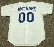 LOS ANGELES DODGERS Majestic Cooperstown Throwback Home Baseball Jersey - Back