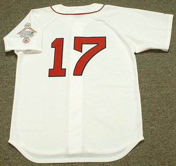 Retro Majestic Baseball Jersey, Ringer Style, Boston Red Sox, Embroidered  Lettering