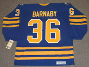 MATTHEW BARNABY Buffalo Sabres 1995 CCM Vintage Throwback NHL Hockey Jersey