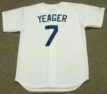 Men's Los Angeles 7 Steve Yeager 8 Gary Carte 10 Hideo Nomo 12 Dusty Baker  Throwback Baseball Jersey Stitched S-5xl - Buy Steve Yeager Jersey,Gary