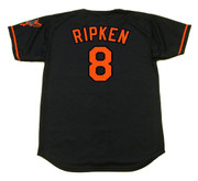 CAL RIPKEN Jr. Baltimore Orioles 2001 Majestic Alternate Throwback Baseball Jersey