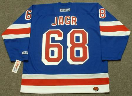 Jaromir Jagr New York Rangers CCM Vintage Series Hockey Jersey 2XL  Throwback