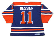 MARK MESSIER Edmonton Oilers 1990 CCM Vintage Throwback Away NHL Hockey Jersey