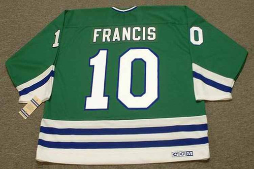 VINTAGE MADE IN CANADA CCM HARTFORD WHALERS HOCKEY JERSEY IN SIZE L