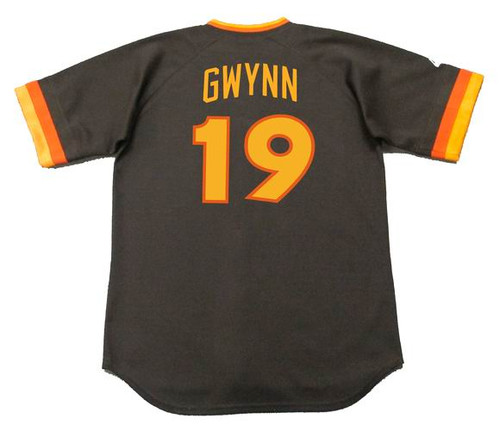 Tony Gwynn Padres 1998 World Series original Majestic batting practice BP  jersey