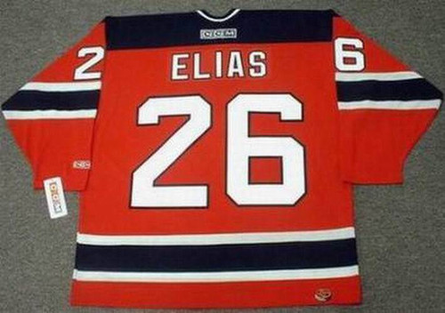 New Jersey Devils Patrik Elias Official Red/Green CCM Authentic Adult Team  Classic Throwback NHL Hockey Jersey S,M,L,XL,XXL,XXXL,XXXXL