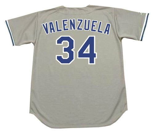 Vintage 80s Mens LA Dodgers Baseball Shirt M Grey Valenzuela 
