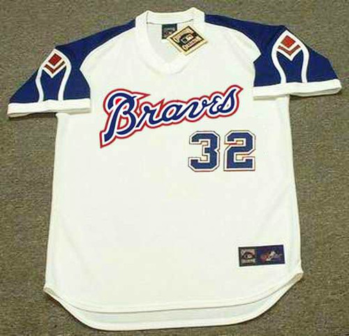 Vintage Atlanta Braves Majestic Cooperstown Collection Jersey