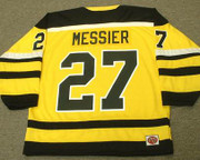 MARK MESSIER Cincinnati Stingers 1978 WHA Throwback Hockey Jersey - BACK