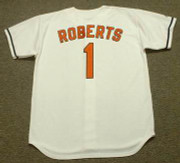 BRIAN ROBERTS Baltimore Orioles 2004 Majestic Throwback Home Baseball Jersey