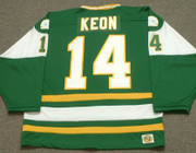 DAVE KEON 1978 New England Whalers Hockey Jersey - BACK