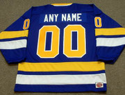 MINNESOTA FIGHTING SAINTS 1970's WHA Throwback Jersey Customized "Any Name & Number(s)"