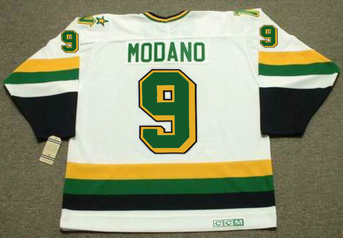MIKE MODANO Minnesota North Stars 1991 CCM Vintage Throwback