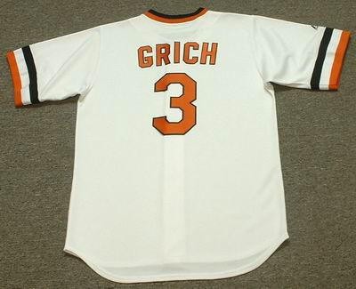 BOBBY GRICH California Angels 1982 Majestic Cooperstown Throwback